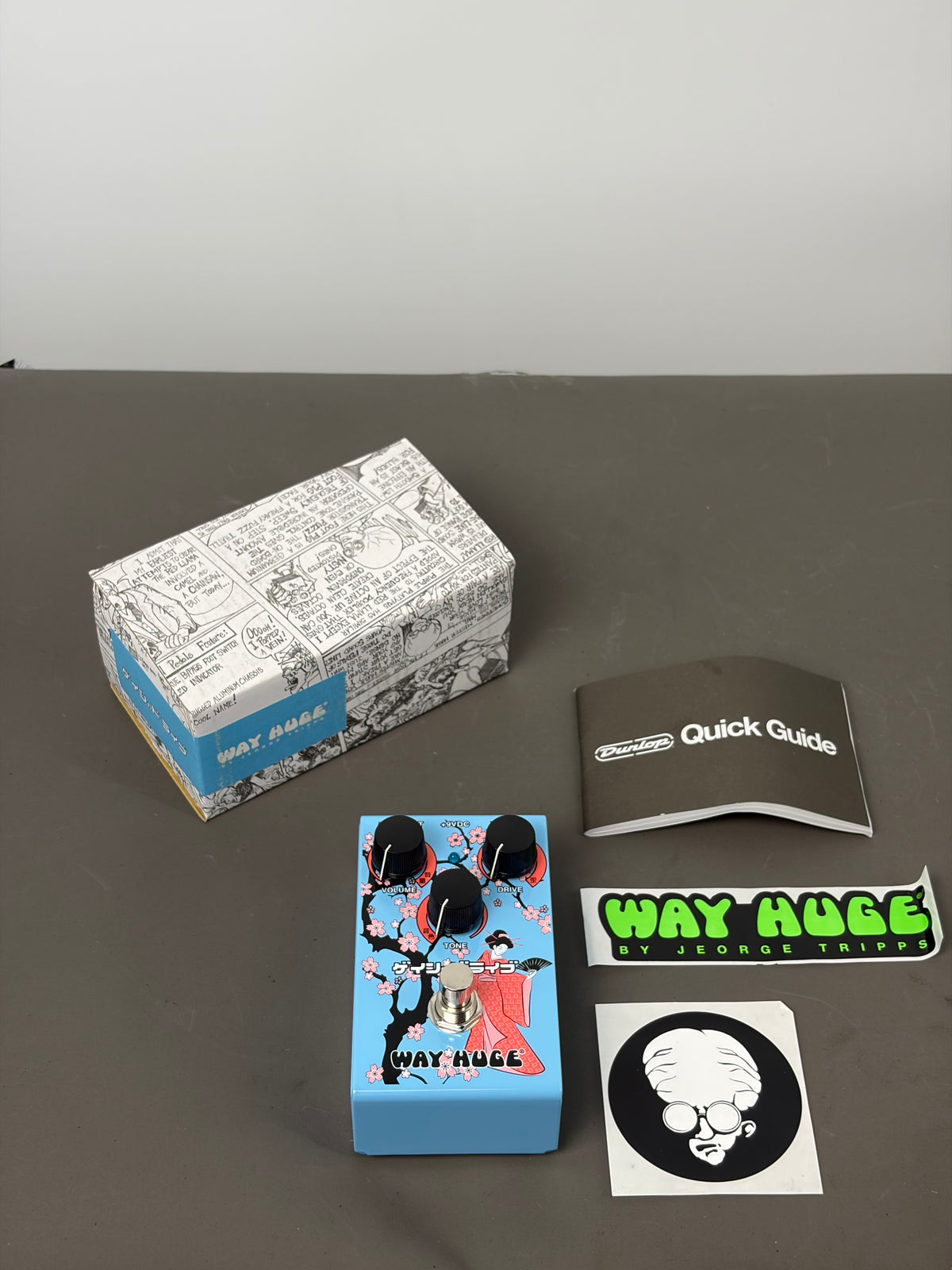 Way Huge Smalls Geisha Drive Blue Limited Edition