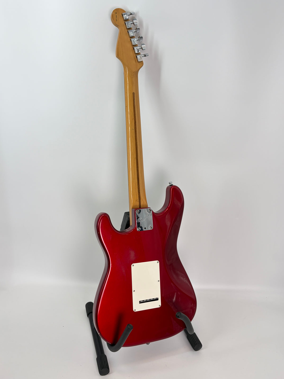 Fender Stratocaster - czerwony, matching headstock