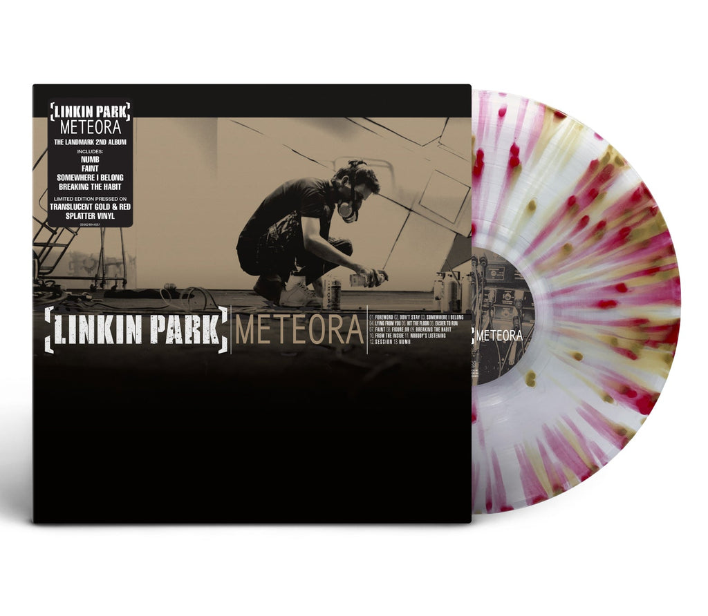 Linkin Park - Meteora (LP, Translucent Gold & Red Splatter)